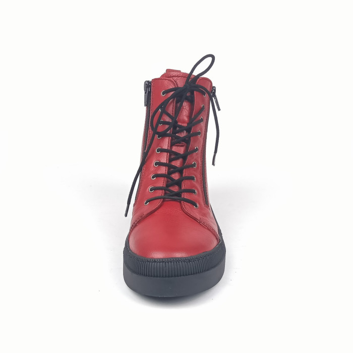 detail Dámské kotníkové boty Karyoka 3700-497 červené