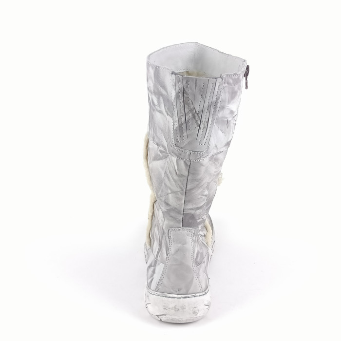 detail Dámské kozačky Kacper 4-1401 šedé