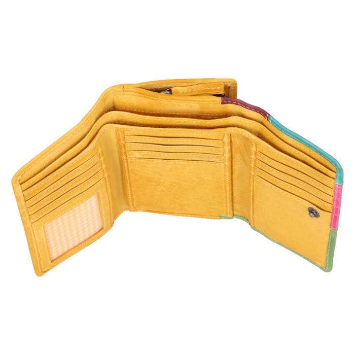 detail Dámská peněženka Lagen LG-11/D žlutá