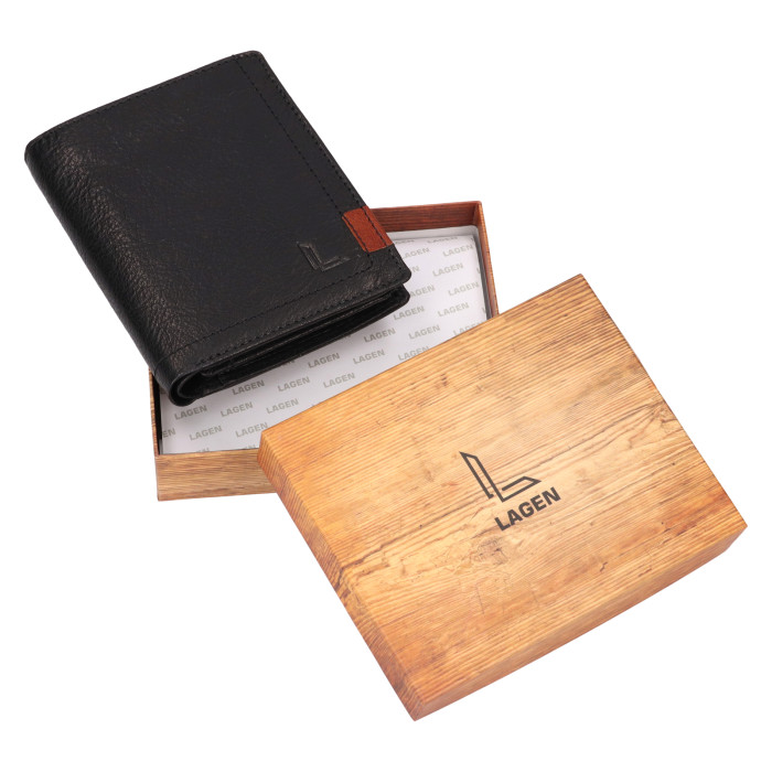 detail Pánská peněženka Lagen 703Z černá