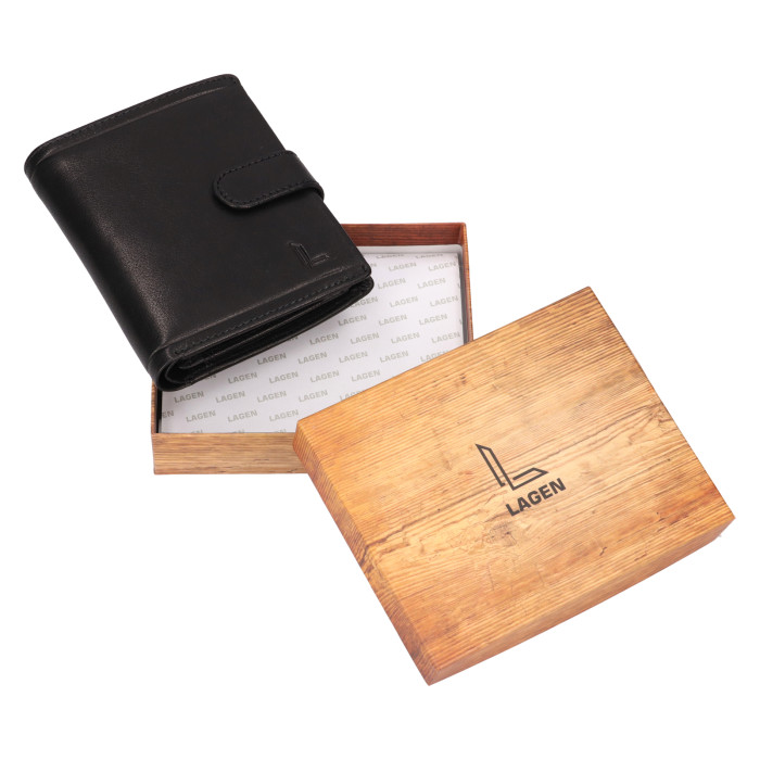 detail Pánská peněženka Lagen 703D černá