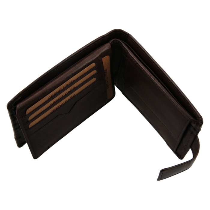 detail Pánská peněženka Lagen V-98 hnědá