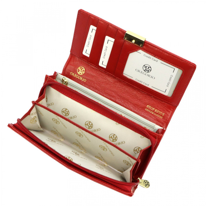 detail Dámská peněženka Juni Export LS 106 červená