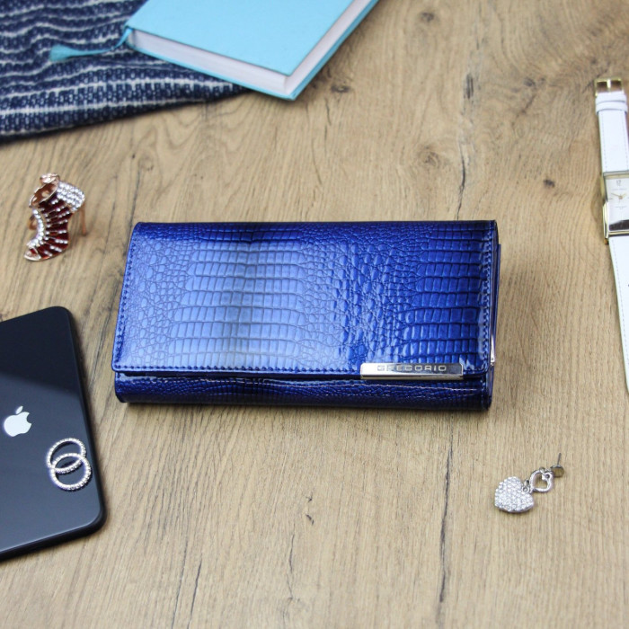 detail Dámská peněženka Juni Export GF 106 modrá