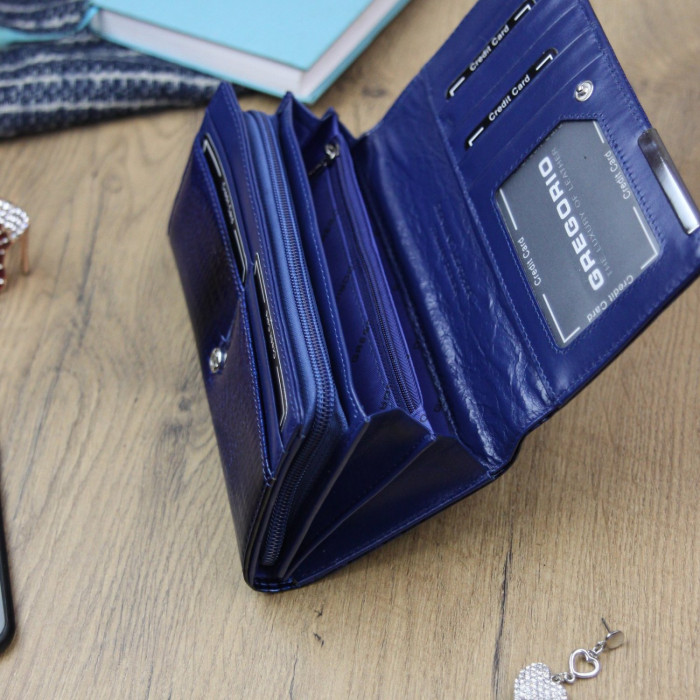 detail Dámská peněženka Juni Export GF 106 modrá