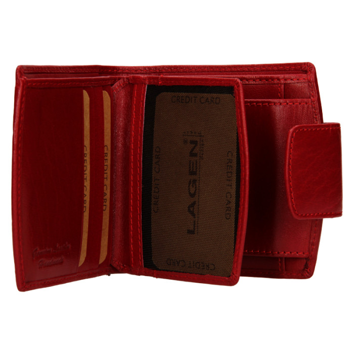 detail Dámská peněženka Lagen 50465 červená