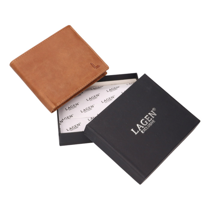 detail Pánská peněženka Lagen LG-2148 hnědá