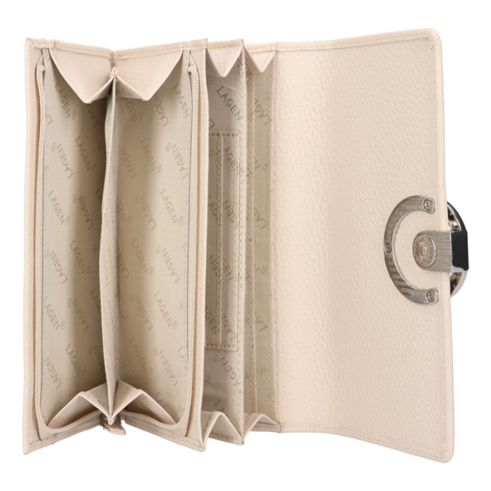 detail Dámská peněženka Lagen BLC-6127-224 béžová