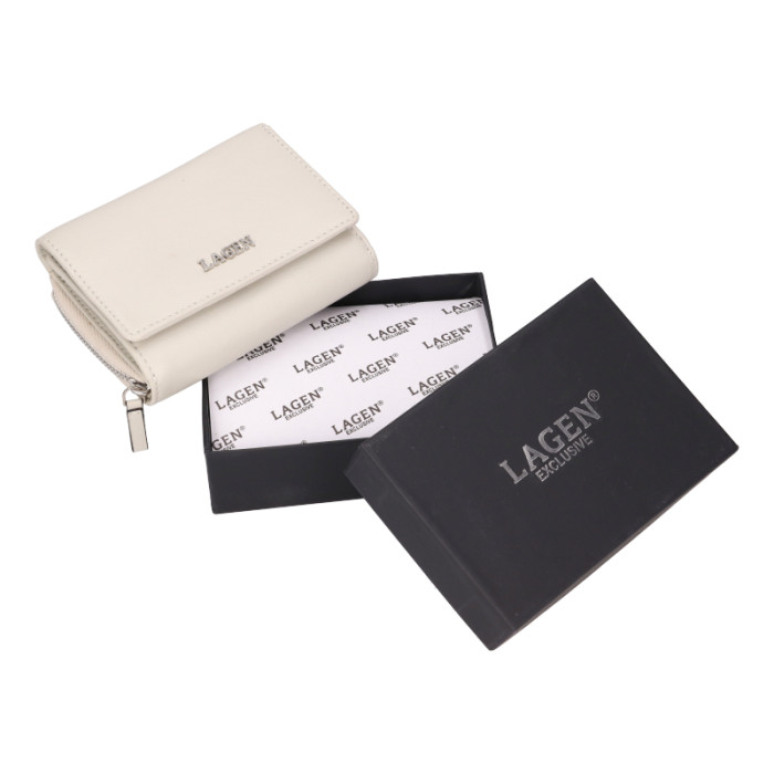 detail Dámská peněženka Lagen LG-7643 šedá