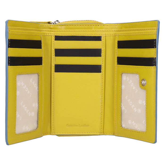 detail Dámská peněženka Lagen BLC/5797/423 žlutá