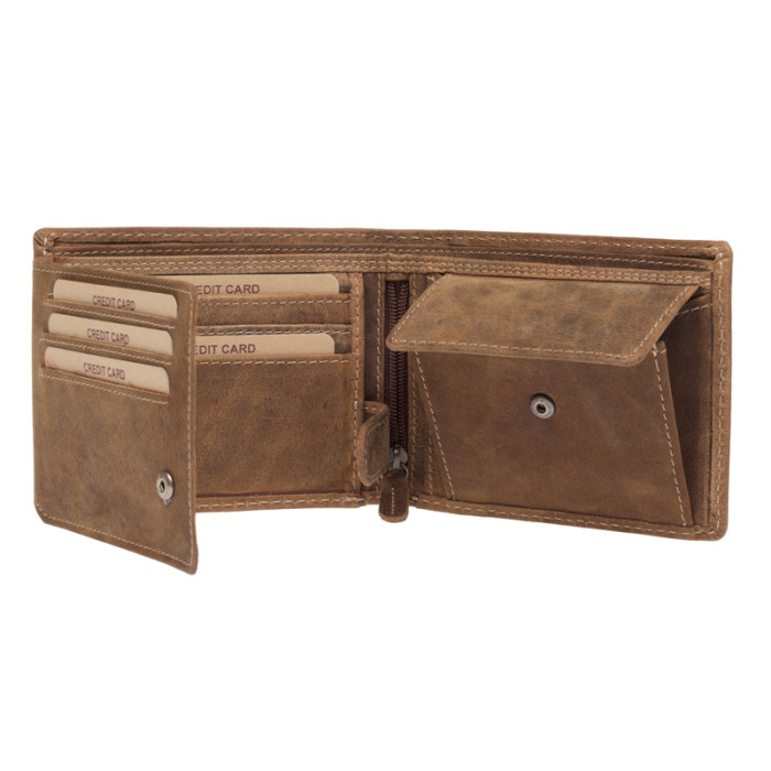 detail Pánská peněženka Lagen 5081/C hnědá