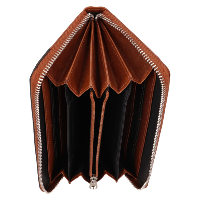 detail Dámská peněženka Lagen BLC/5260/122 hnědá