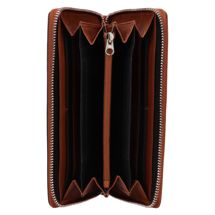 detail Dámská peněženka Lagen BLC/5260/122 hnědá