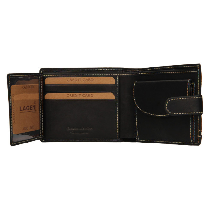 detail Pánská peněženka Lagen 2004 černá