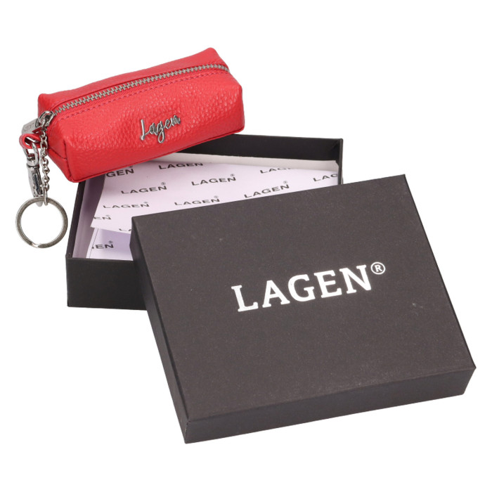 detail Dámská klíčenka Lagen 51413 červená