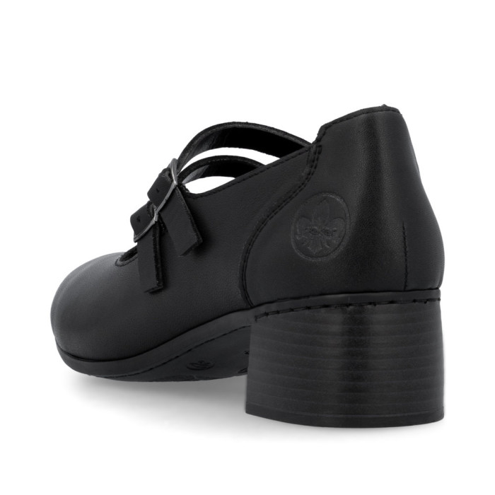 detail Dámské lodičky Rieker 41651-00 černé