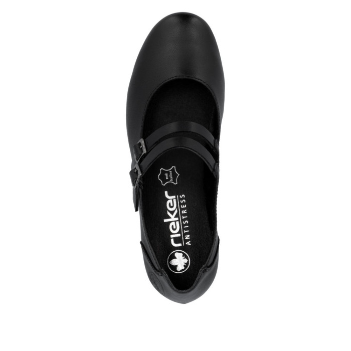 detail Dámské lodičky Rieker 41651-00 černé