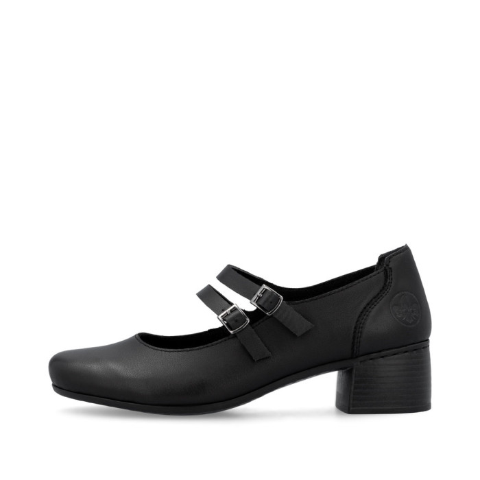 detail Dámské lodičky Rieker 41651-00 černé