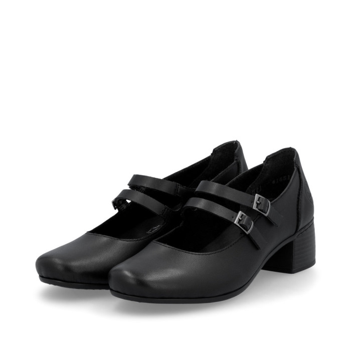 detail Dámské lodičky Rieker 41651-00 černé