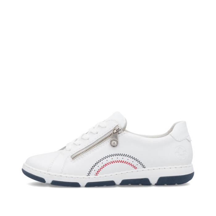 detail Dámské tenisky Rieker 42424-80 bílé