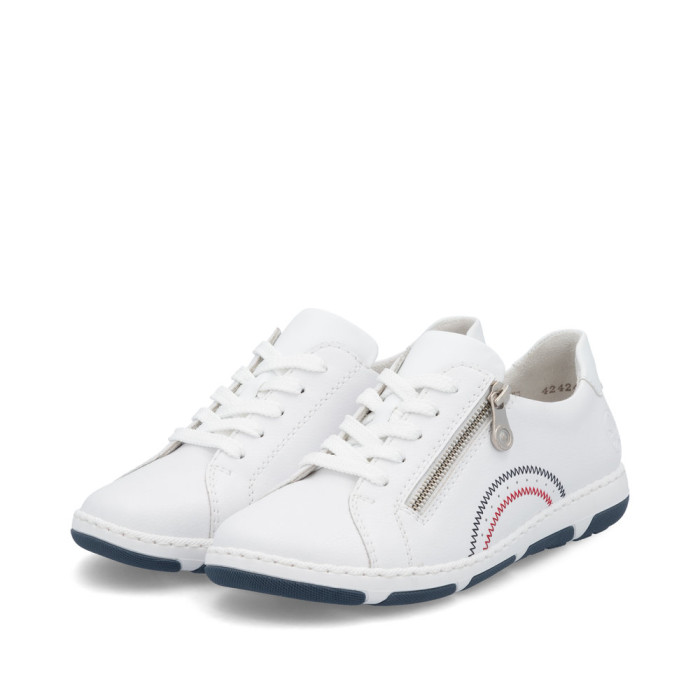 detail Dámské tenisky Rieker 42424-80 bílé