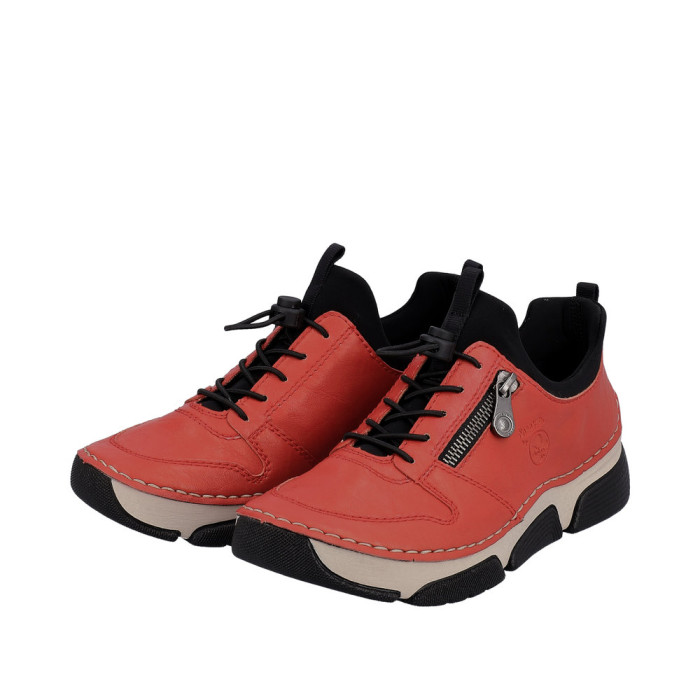 detail Dámské tenisky Rieker 45951-33 červené