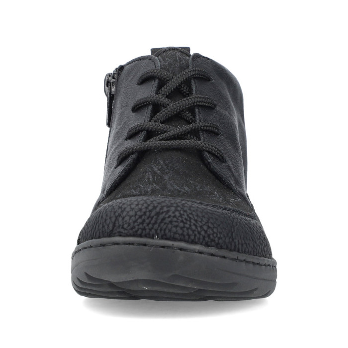 detail Dámské kotníkové boty Rieker 48922-00 černé