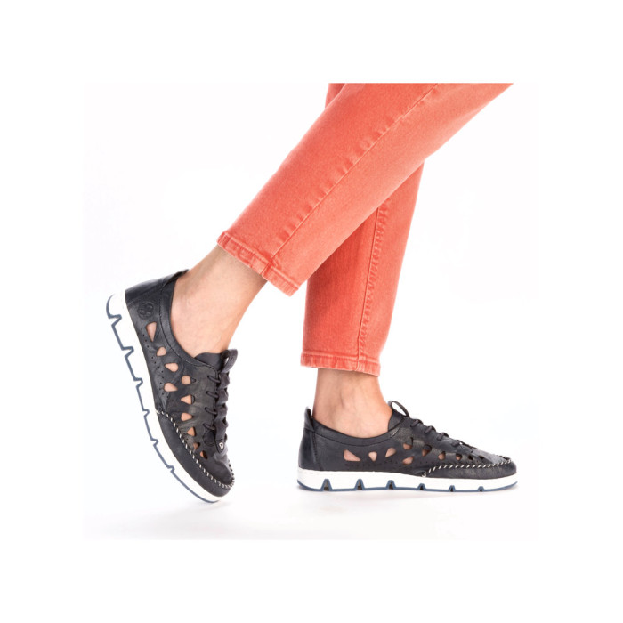 detail Dámské tenisky Rieker 49956-14 modré