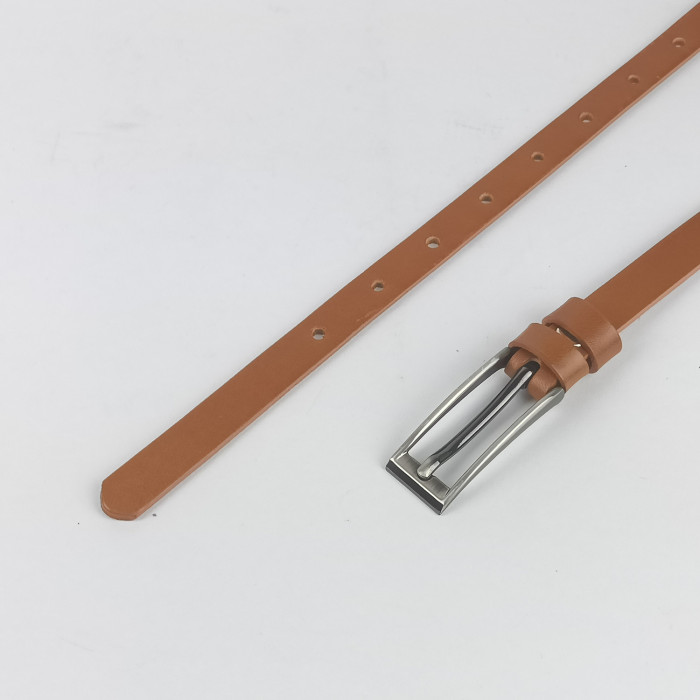 detail Dámský opasek Pennybelts hnědý - šířka 15 mm