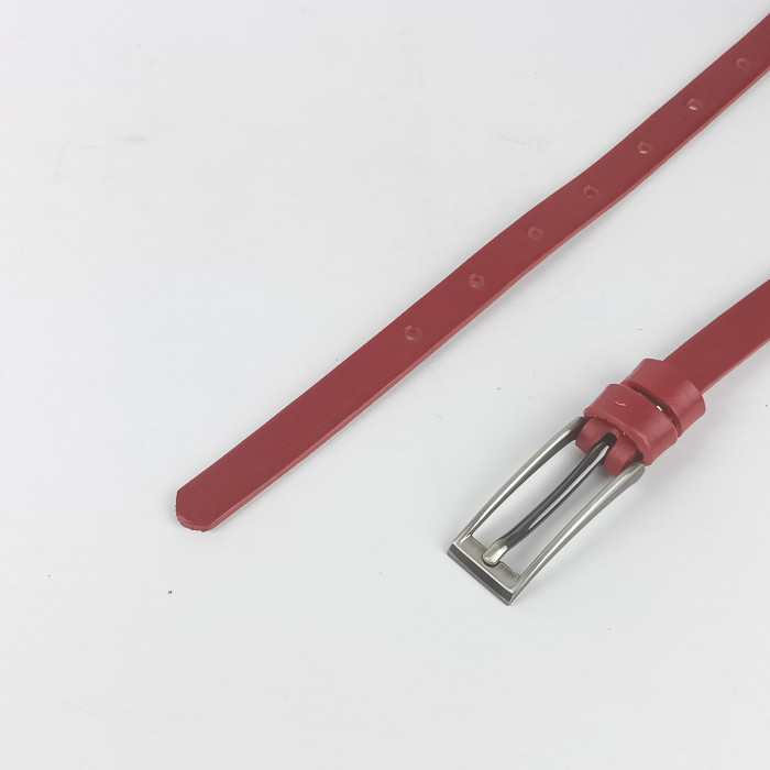 detail Dámský opasek Pennybelts červený - šířka 15 mm