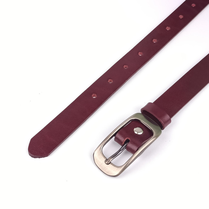 detail Dámský opasek Pennybelts vínový - šířka 25 mm