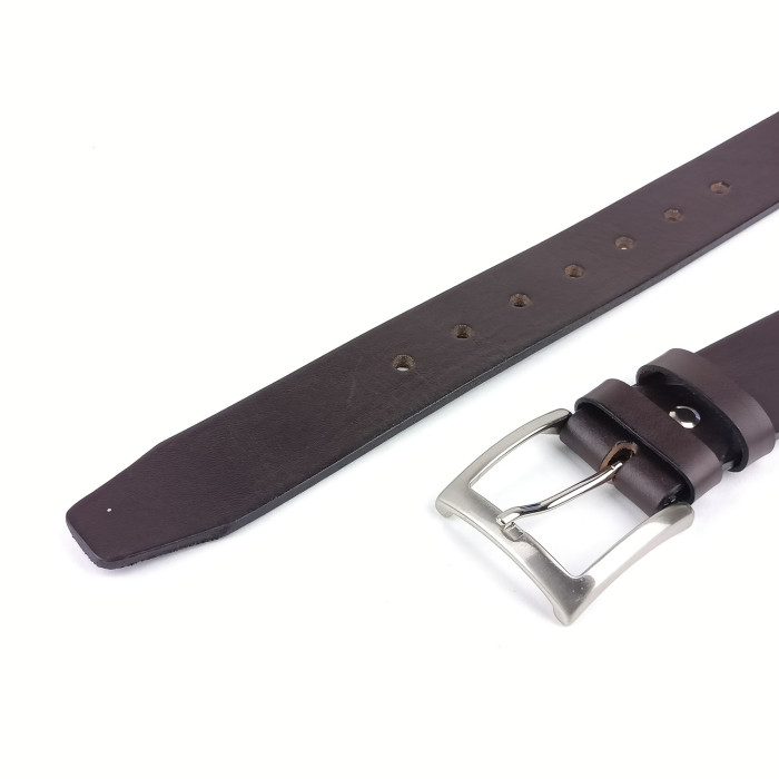 detail Pánský opasek Jeans IT. Pennybelts hnědý - šířka 38 mm