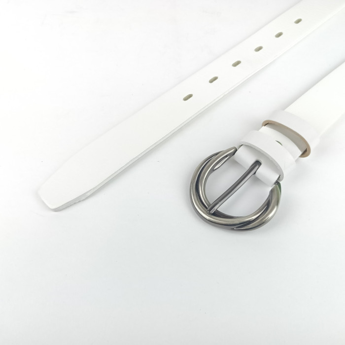 detail Dámský opasek Pennybelts bílý - šířka 30 mm