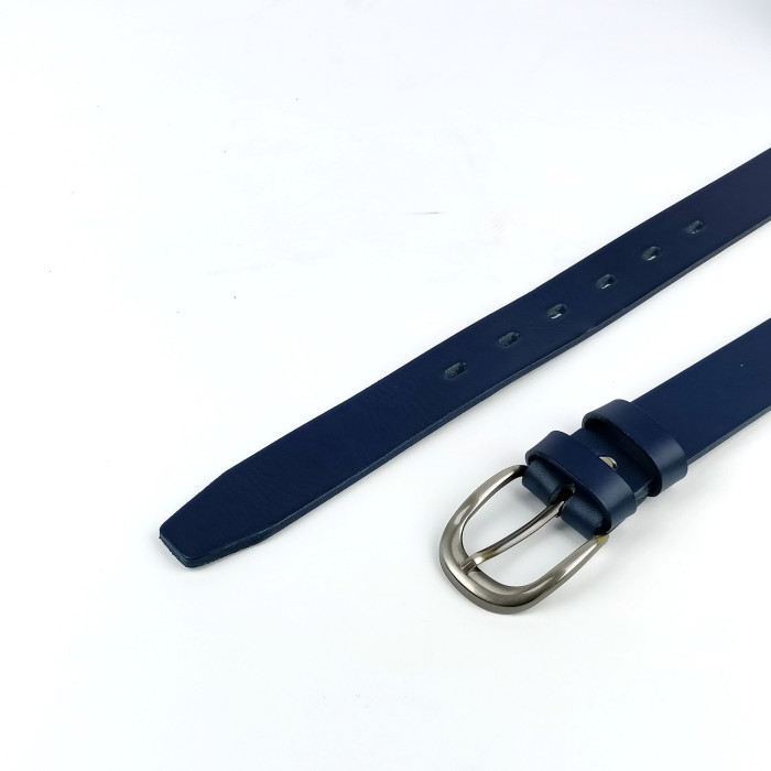 detail Dámský opasek Pennybelts modrý - šířka 30 mm