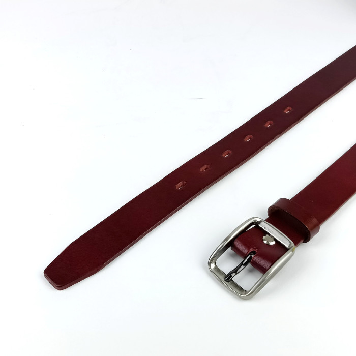 detail Dámský opasek Pennybelts vínový - šířka 30 mm