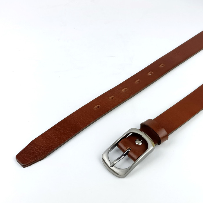 detail Dámský opasek Pennybelts hnědý - šířka 30 mm