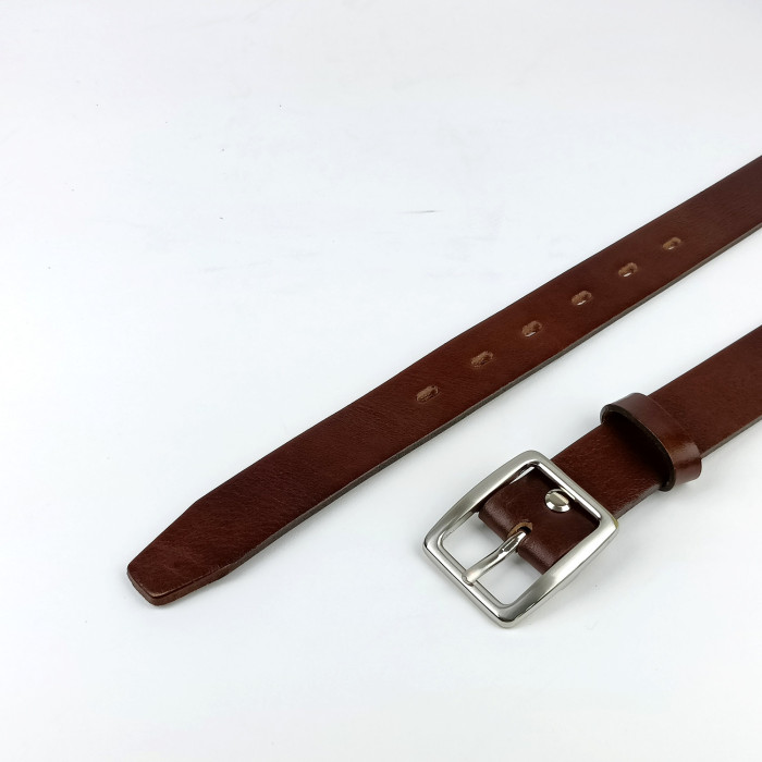 detail Dámský opasek Pennybelts hnědý - šířka 30 mm