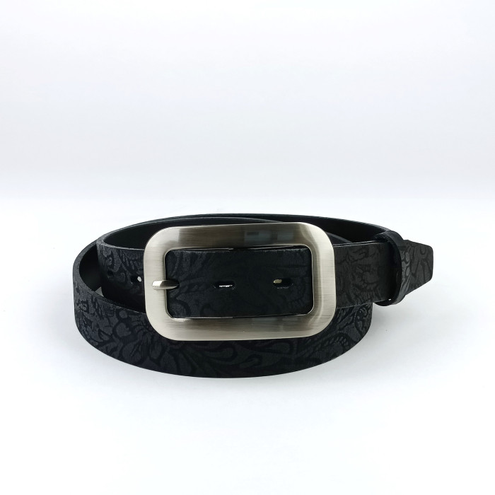 detail Dámský opasek Pennybelts černý - šířka 30 mm