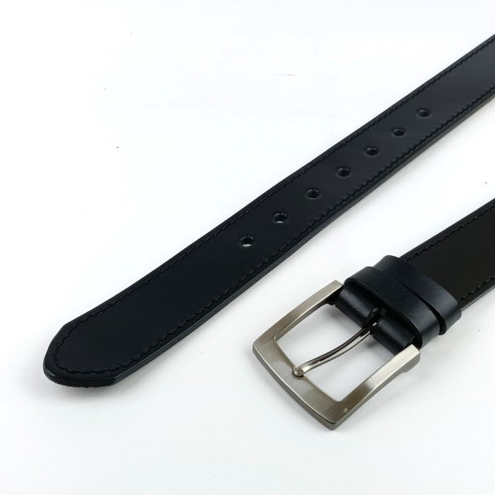 detail Pánský opasek Jeans Pennybelts černý - šířka 38 mm