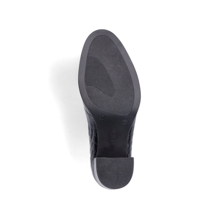 detail Dámské mokasíny Rieker 50101-00 černé