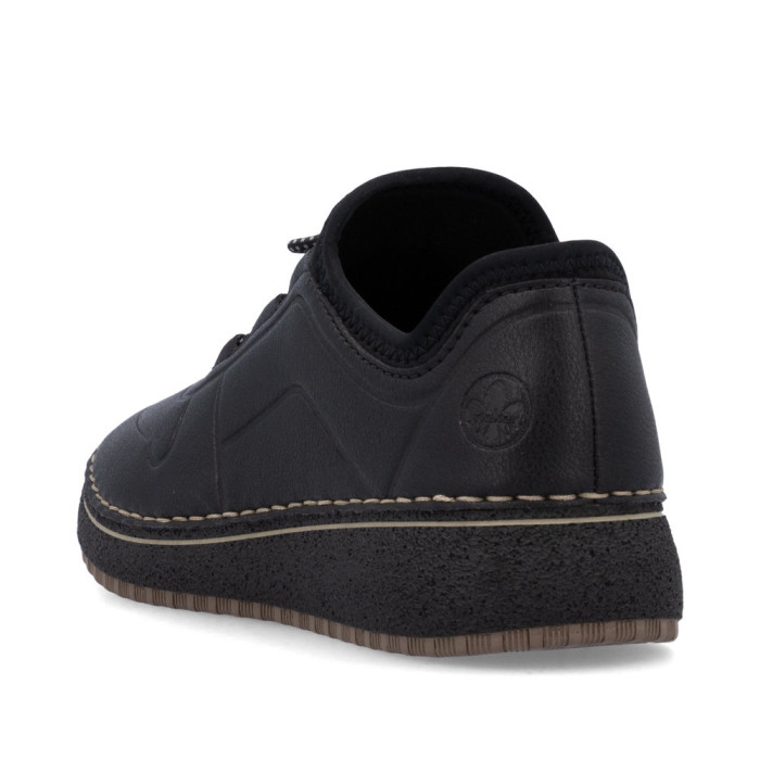 detail Dámské tenisky na klínku Rieker 50960-00 černé