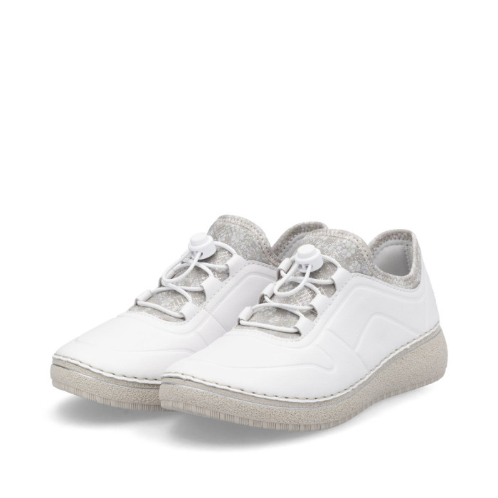 detail Dámské tenisky Rieker 50960-80 bílé