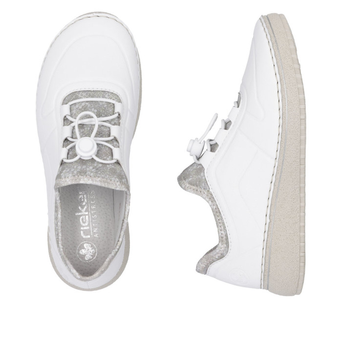 detail Dámské tenisky Rieker 50960-80 bílé