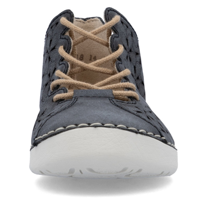 detail Dámské baleríny Rieker 52518-14 modré