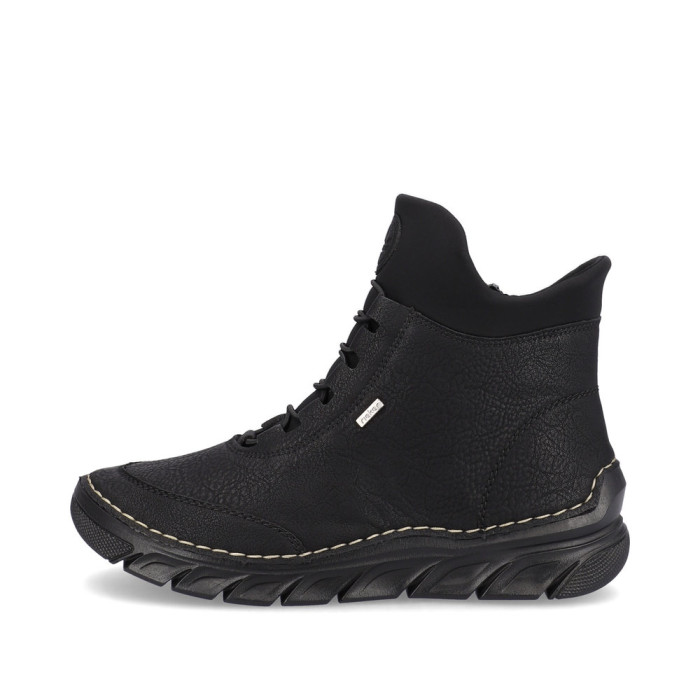 detail Dámské kotníkové boty Rieker 55069-00 černé