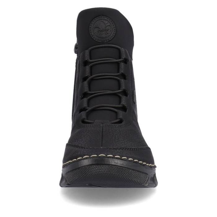 detail Dámské kotníkové boty Rieker 55069-00 černé