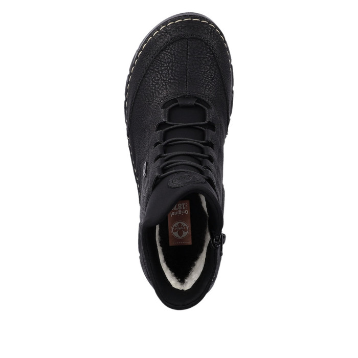 detail Dámské kotníkové boty Rieker 55069-00 černé