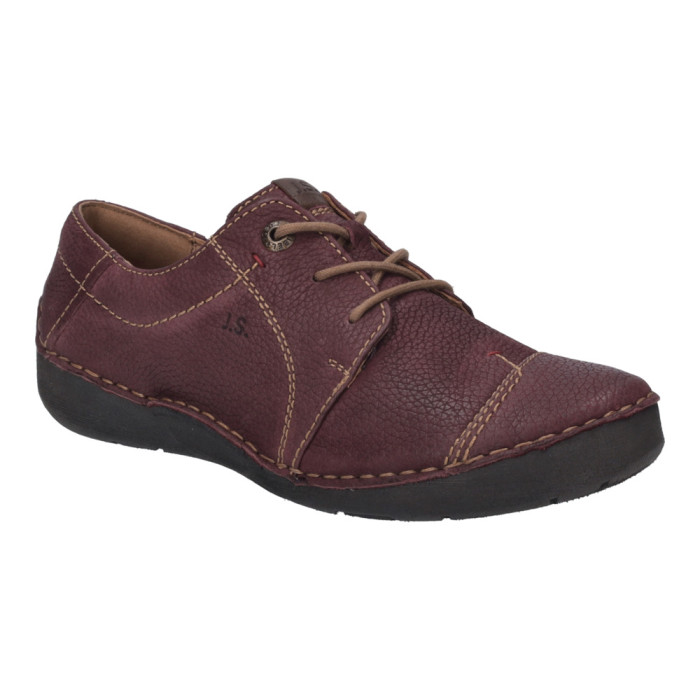 detail Dámské polobotky Josef Seibel 59692 796 574 vínové