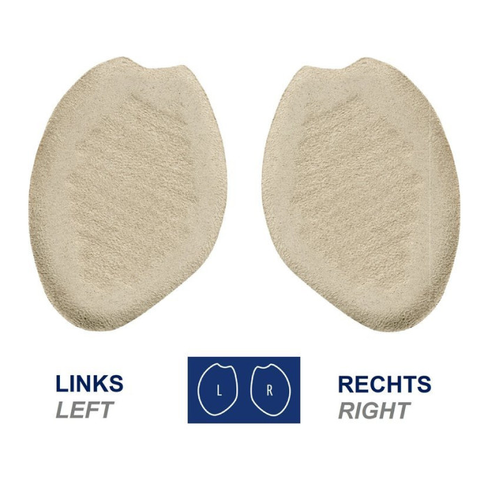 detail Gelové polštářky potažené alcantarou EASY STEP SHOEBOY’S