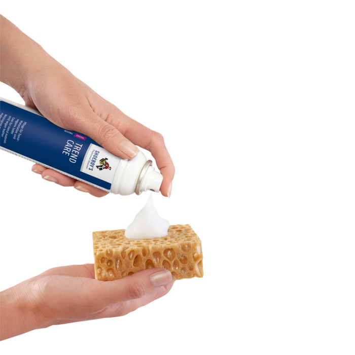 detail Čistící pěna na syntetiku Trend Care SHOEBOY’S 150 ml